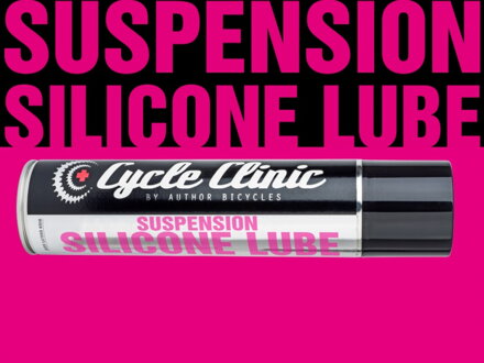 AUTHOR Mazivo Cycle Clinic Suspension Silicone Lube 400 ml černá